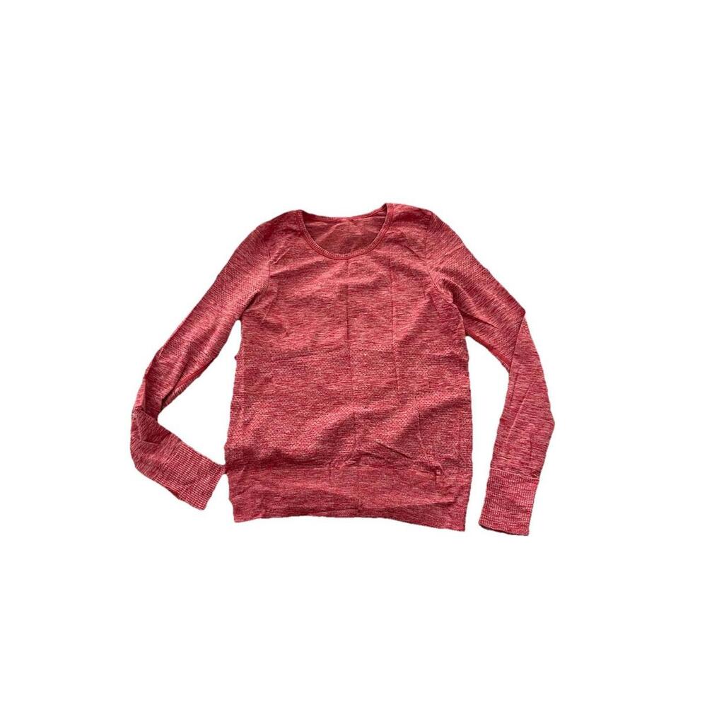 Lululemon Breese‎ By Long Sleeve Athletic Shirt Women's Size 4 H85